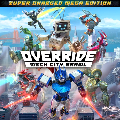 《践踏：机械城乱斗 超激战版 Override: Mech City Brawl – Super Charged Mega Edition》中文版xci下载-1.jpg