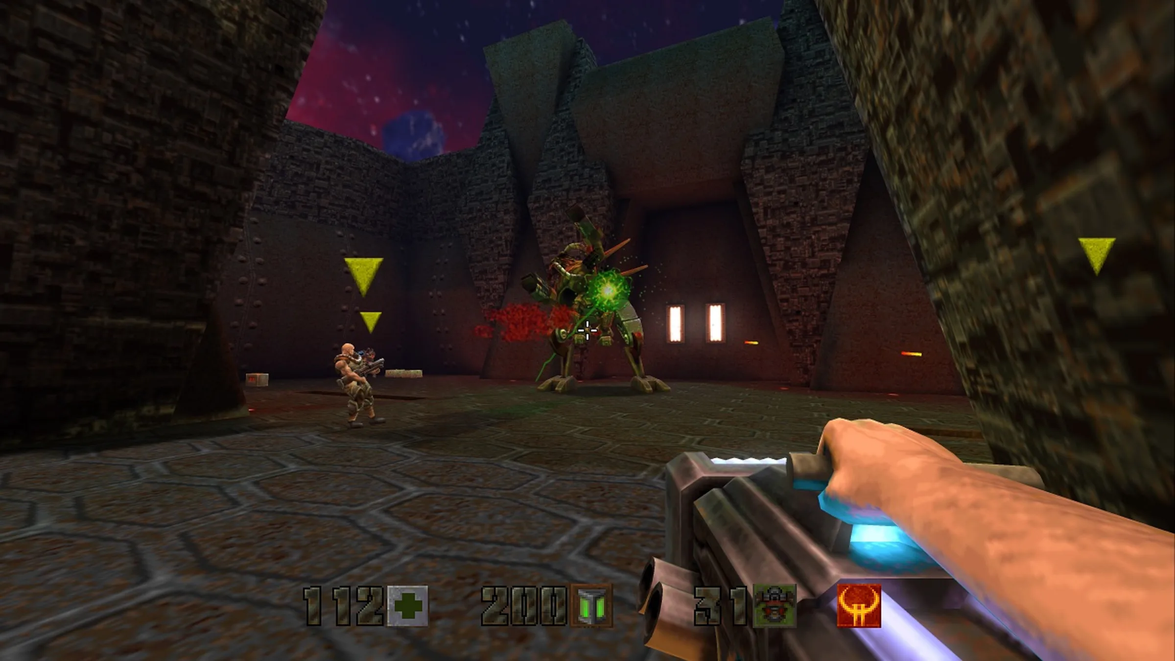 【9.0】PS4《雷神之锤2重制版 Quake II Remaster》英文版PKG下载+1.02补丁-2.jpg