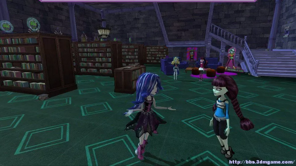 XBOX 360《精灵高中：新食尸鬼学园(Monster High - New Ghoul in School)》英文版GOD下载-3.jpg