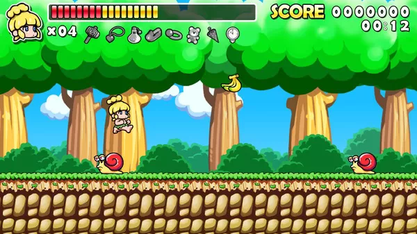 【PKG修改】PS4《神奇小子回归 Remix Wonder Boy Returns Remix》英文版pkg下载+金手指  提供新手模式与重现原作难度的高难度模式-1.jpg