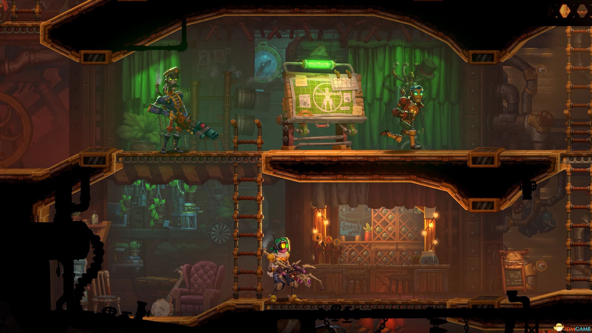 《蒸汽世界：劫掠2（SteamWorld Heist II）》官方中文 TENOKE镜像版[CN/TW/EN/JP]-5.jpg